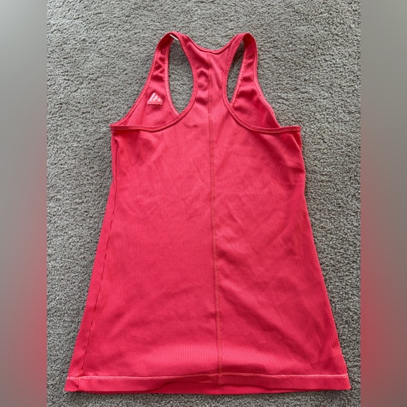 adidas Coral Ribbed Racerback Tank - Picture 3 of 5